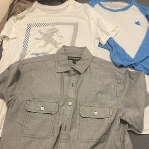 Men’s express shirts size small barely worn